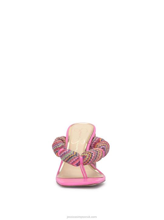 Olimpio Heeled Sandal in Blush ComboJessica Simpson 6JRJ293