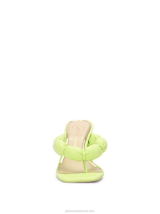 Olimpio Heeled Sandal in Daquiri GreenJessica Simpson 6JRJ291