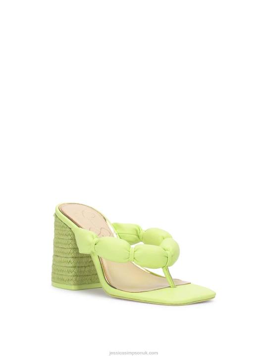 Olimpio Heeled Sandal in Daquiri GreenJessica Simpson 6JRJ291