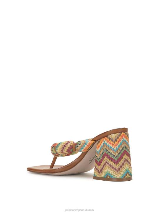 Olimpio Heeled Sandal in Rainbow MultiJessica Simpson 6JRJ281