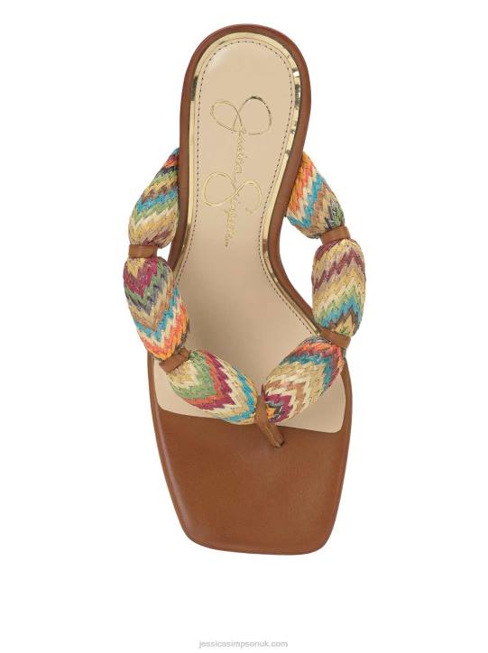 Olimpio Heeled Sandal in Rainbow MultiJessica Simpson 6JRJ281