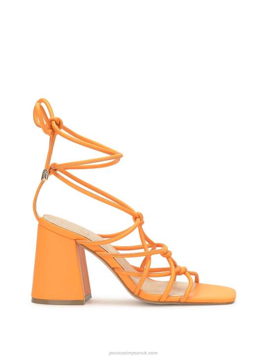 Ozias Lace Up Sandal in MangoJessica Simpson 6JRJ292
