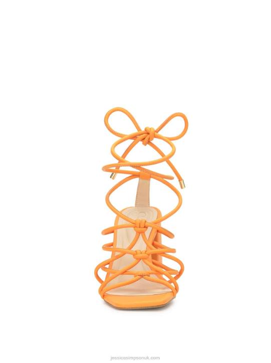 Ozias Lace Up Sandal in MangoJessica Simpson 6JRJ292