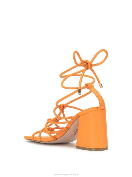 Ozias Lace Up Sandal in MangoJessica Simpson 6JRJ292