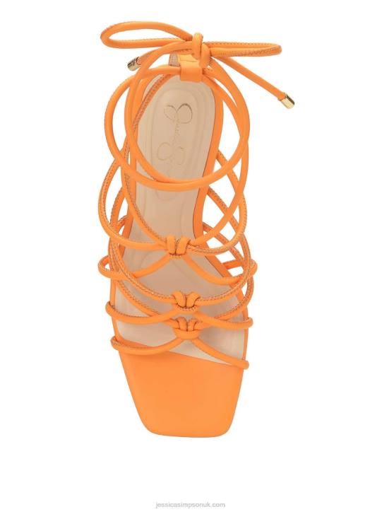 Ozias Lace Up Sandal in MangoJessica Simpson 6JRJ292