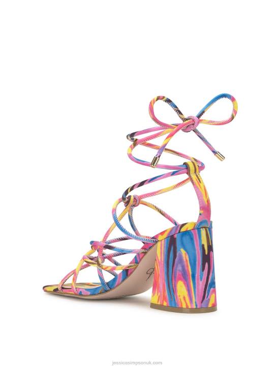 Ozias Lace Up Sandal in Summer SolstaceJessica Simpson 6JRJ297