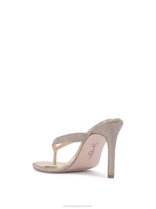 Pules High Heel Sandal in ChampagneJessica Simpson 6JRJ313