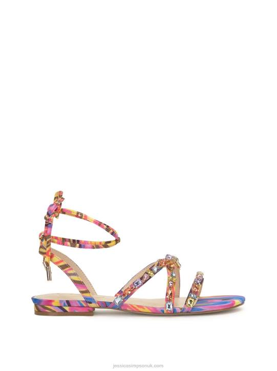 Rabenie Flat Sandal in Summer SolstaceJessica Simpson 6JRJ108