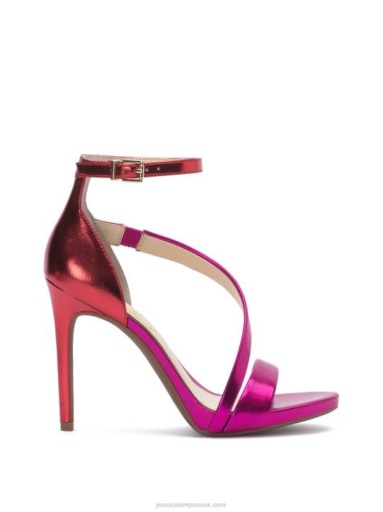 Rayli High Heel Sandal in Fuschia Red OmbreJessica Simpson 6JRJ19