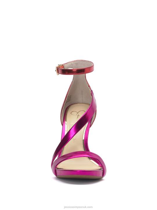 Rayli High Heel Sandal in Fuschia Red OmbreJessica Simpson 6JRJ19