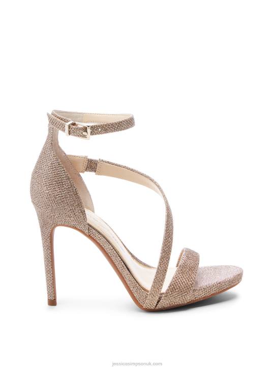 Rayli High Heel Sandal in GoldJessica Simpson 6JRJ1089