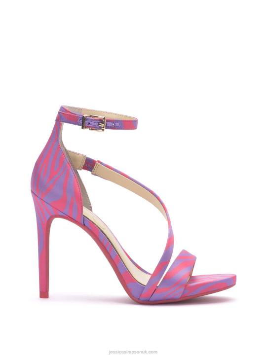 Rayli High Heel Sandal in Pink ZebraJessica Simpson 6JRJ316