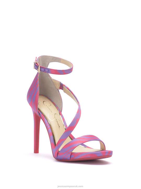Rayli High Heel Sandal in Pink ZebraJessica Simpson 6JRJ316