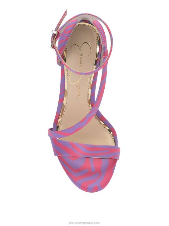 Rayli High Heel Sandal in Pink ZebraJessica Simpson 6JRJ316