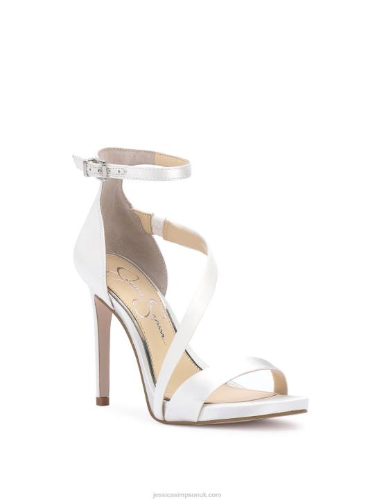 Rayli High Heel Sandal in WhiteJessica Simpson 6JRJ83