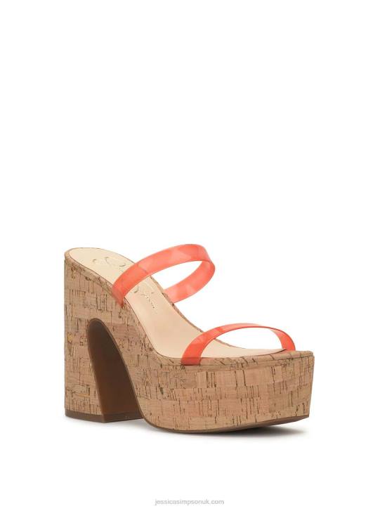 Samhita Platform Sandal in Miami SunsetJessica Simpson 6JRJ298