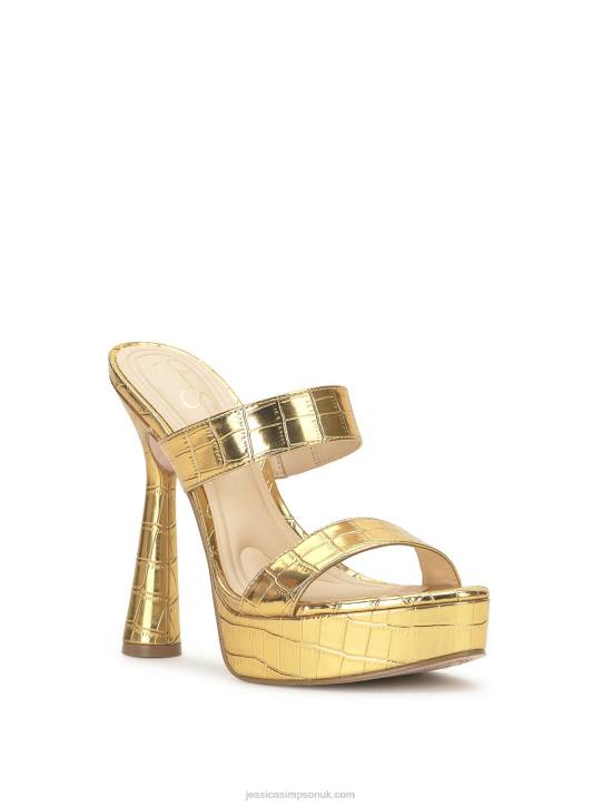 Sempira Platform Heel in GoldJessica Simpson 6JRJ314