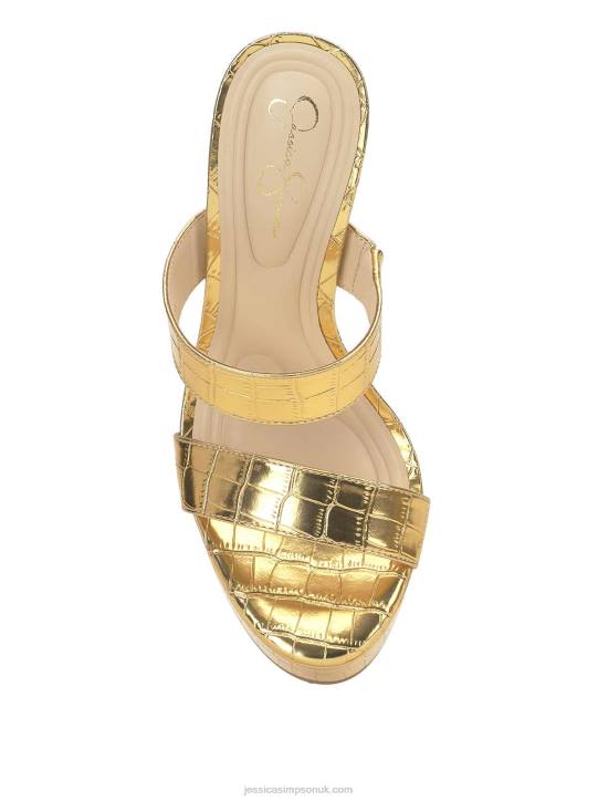 Sempira Platform Heel in GoldJessica Simpson 6JRJ314