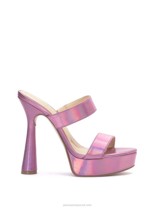 Sempira Platform Heel in Light Pink IridescentJessica Simpson 6JRJ309