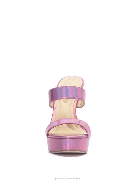 Sempira Platform Heel in Light Pink IridescentJessica Simpson 6JRJ309