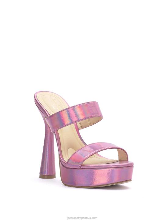 Sempira Platform Heel in Light Pink IridescentJessica Simpson 6JRJ309