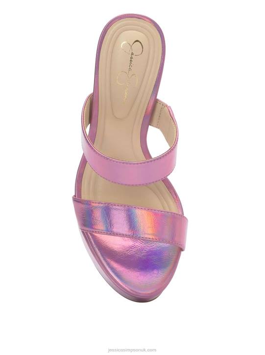Sempira Platform Heel in Light Pink IridescentJessica Simpson 6JRJ309
