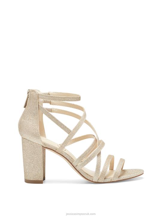 Stassey Sandal in ChampagneJessica Simpson 6JRJ1086