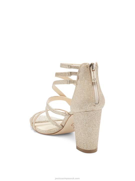 Stassey Sandal in ChampagneJessica Simpson 6JRJ1086