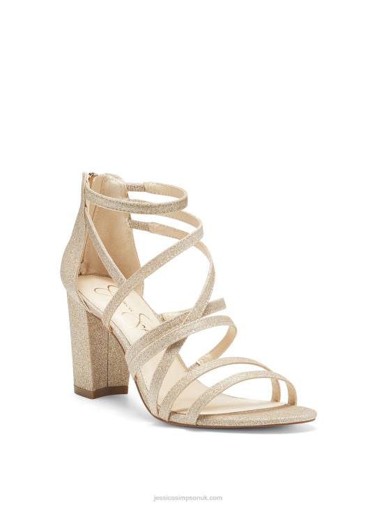 Stassey Sandal in ChampagneJessica Simpson 6JRJ1086