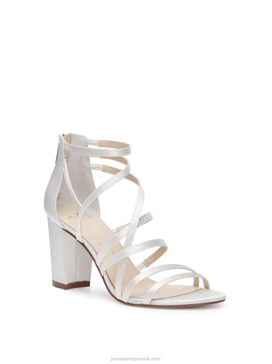 Stassey Sandal in WhiteJessica Simpson 6JRJ92