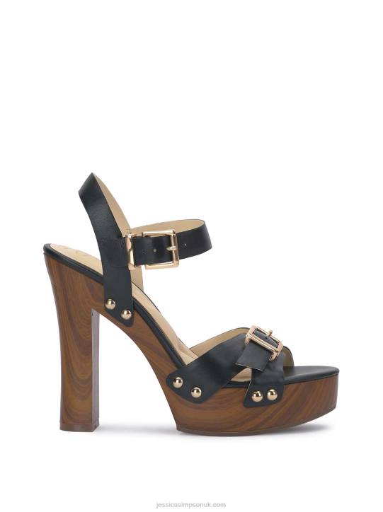 Therisa High Heel Sandal in BlackJessica Simpson 6JRJ156