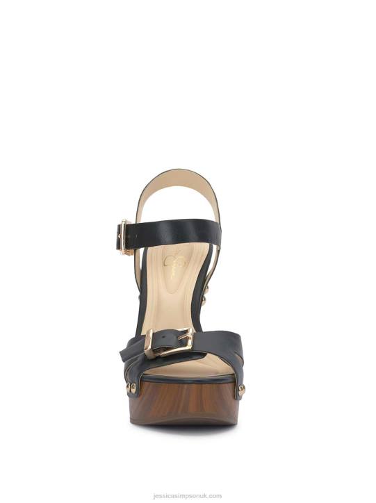 Therisa High Heel Sandal in BlackJessica Simpson 6JRJ156