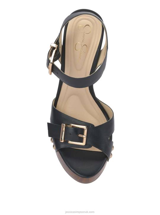 Therisa High Heel Sandal in BlackJessica Simpson 6JRJ156