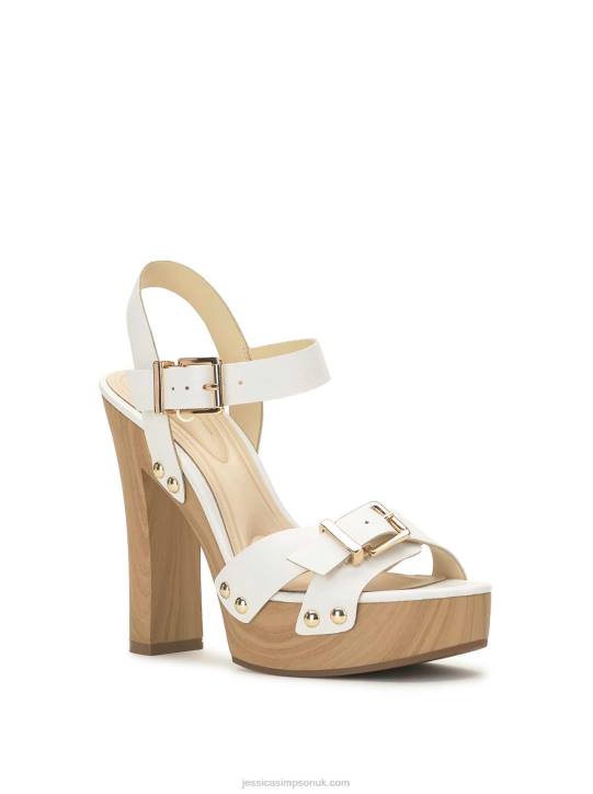 Therisa High Heel Sandal in WhiteJessica Simpson 6JRJ155