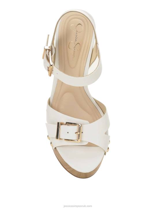 Therisa High Heel Sandal in WhiteJessica Simpson 6JRJ155