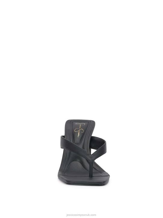 Arlon Heeled Slide in BlackJessica Simpson 6JRJ311