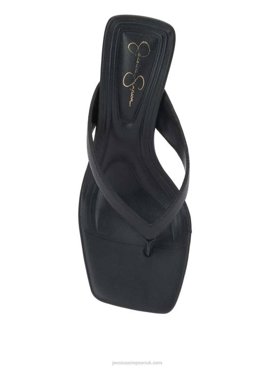 Arlon Heeled Slide in BlackJessica Simpson 6JRJ311