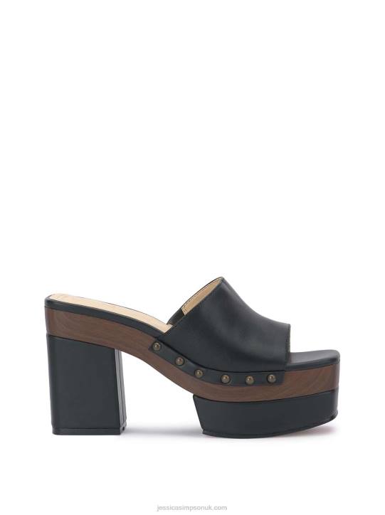Charlete Platform Mule in BlackJessica Simpson 6JRJ172