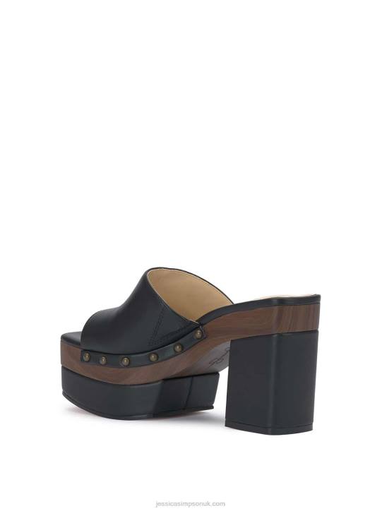 Charlete Platform Mule in BlackJessica Simpson 6JRJ172