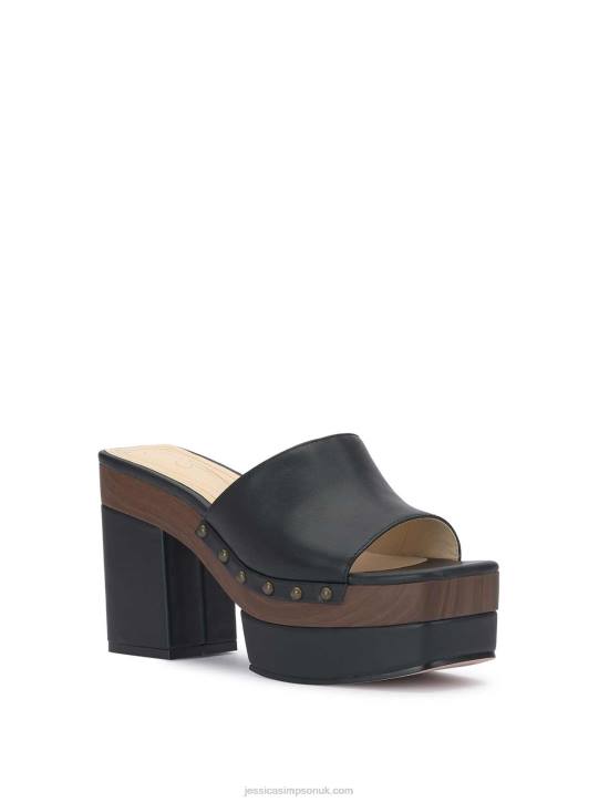Charlete Platform Mule in BlackJessica Simpson 6JRJ172
