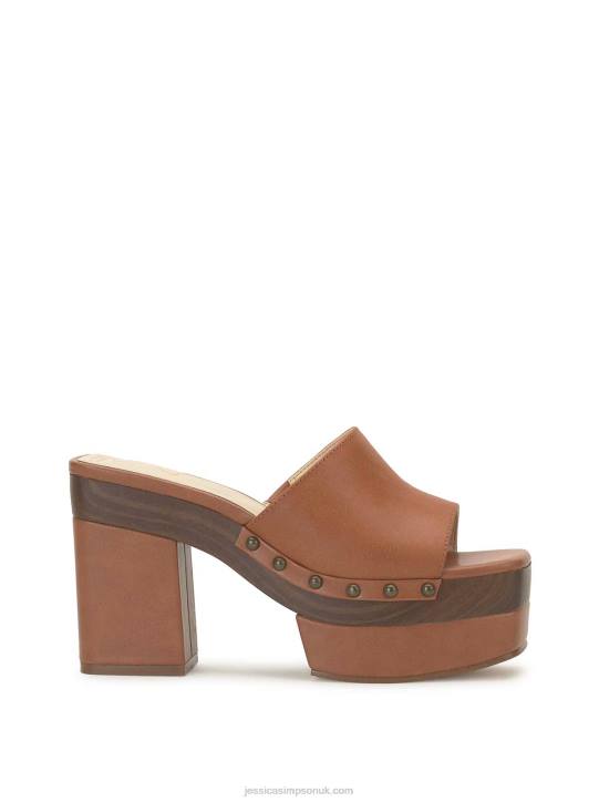 Charlete Platform Mule in CaramelJessica Simpson 6JRJ170