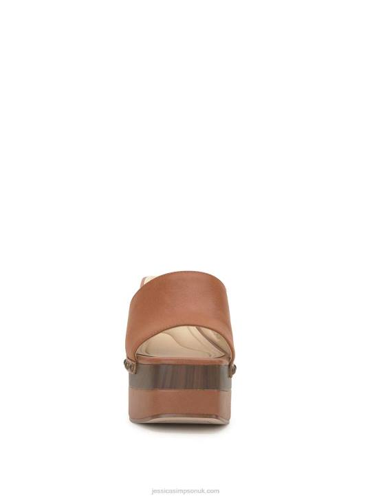 Charlete Platform Mule in CaramelJessica Simpson 6JRJ170