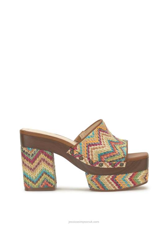 Charlete Platform Mule in MultiJessica Simpson 6JRJ140