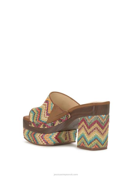 Charlete Platform Mule in MultiJessica Simpson 6JRJ140