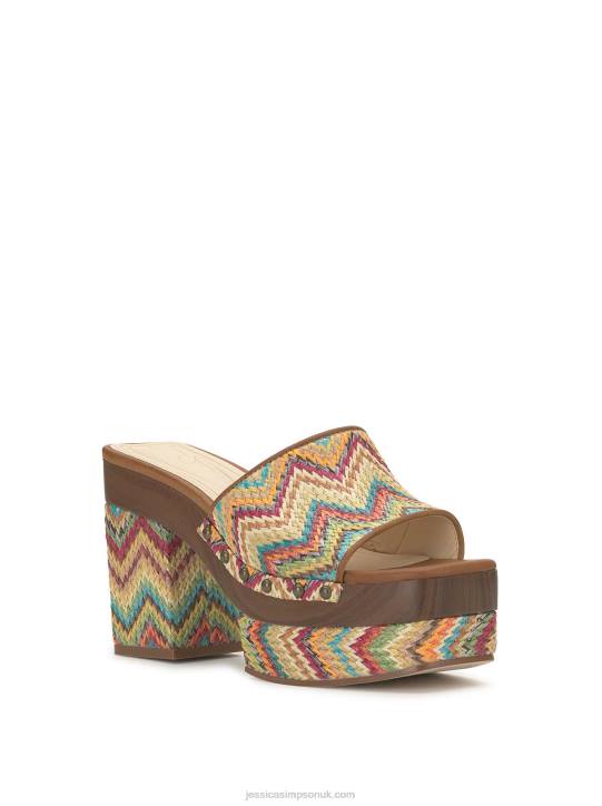 Charlete Platform Mule in MultiJessica Simpson 6JRJ140