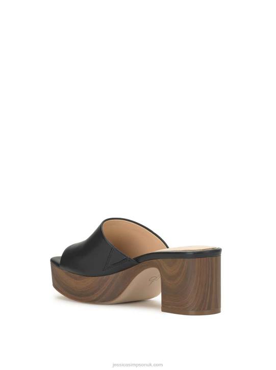Kalyani Platform Slide in BlackJessica Simpson 6JRJ162