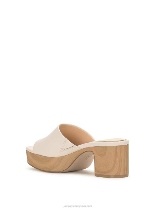 Kalyani Platform Slide in ChalkJessica Simpson 6JRJ161
