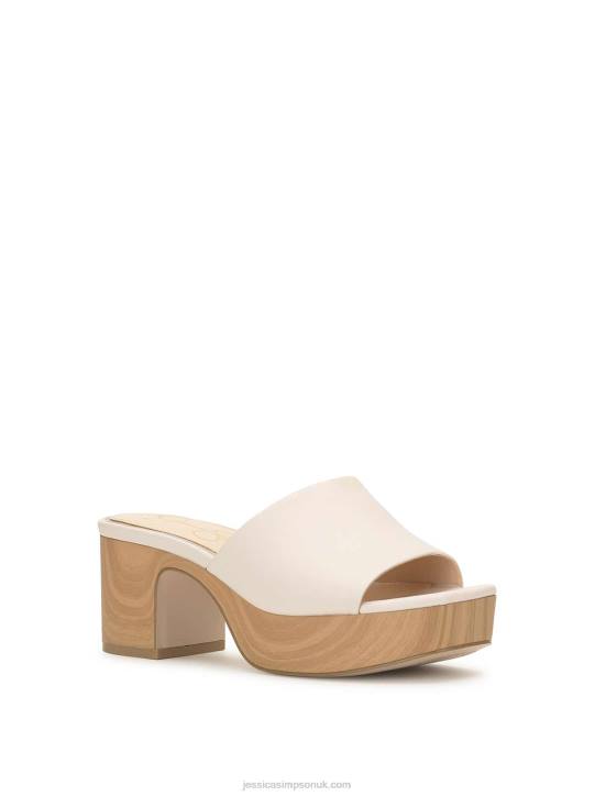 Kalyani Platform Slide in ChalkJessica Simpson 6JRJ161