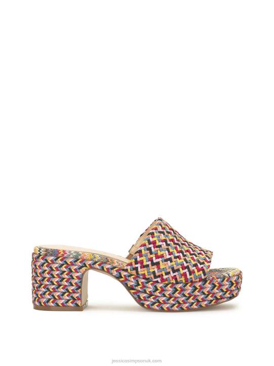 Kalyani Platform Slide in Multi WovenJessica Simpson 6JRJ4
