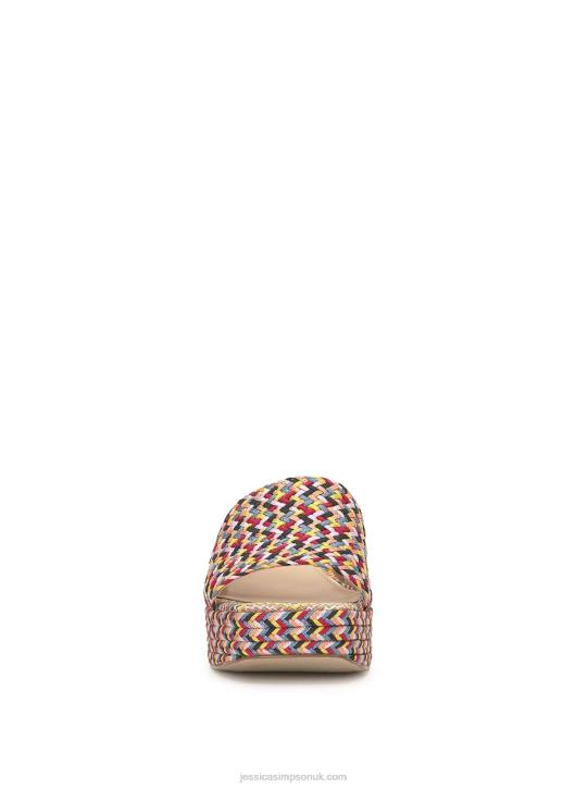 Kalyani Platform Slide in Multi WovenJessica Simpson 6JRJ4